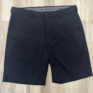 Men's Black Performance Shorts